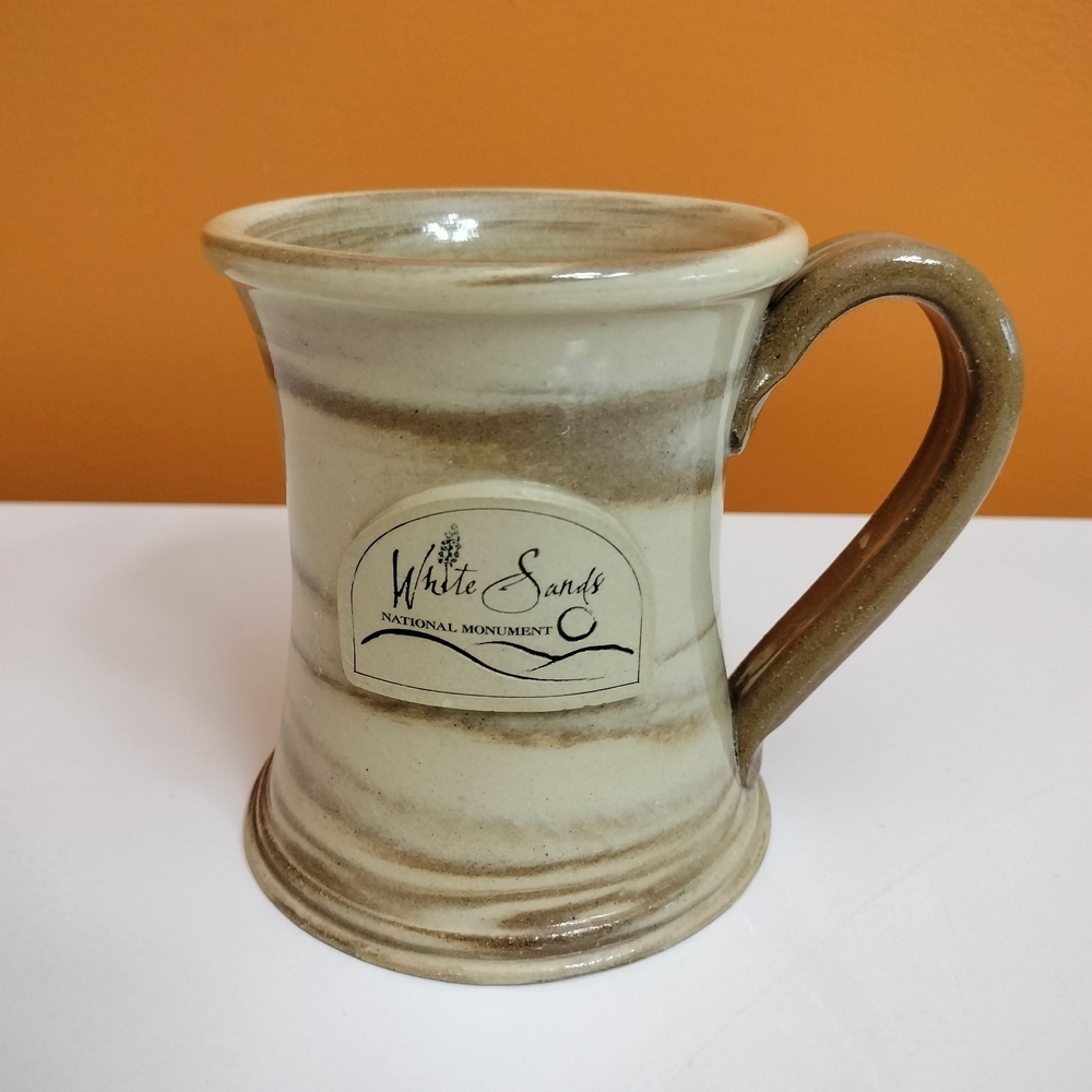 Ceramic Mug - Cream and Brown
